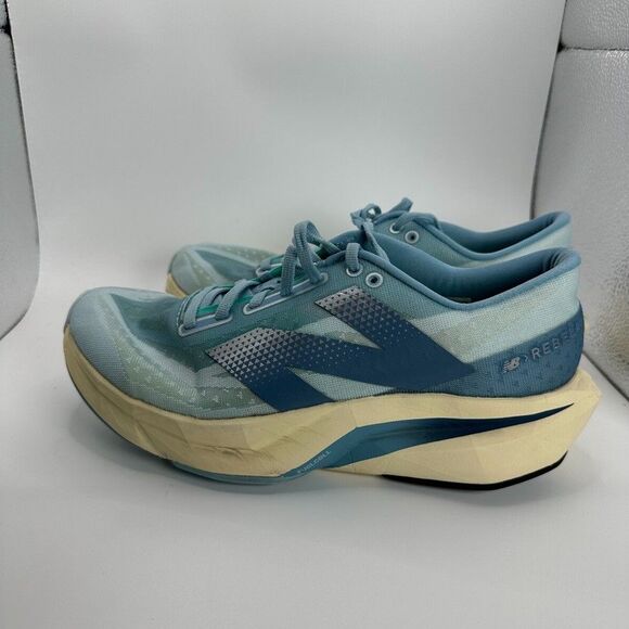 New Balance Fuelcell Rebel v4 Shoes Womens Size 9 Blue Running Cushioned main image 7